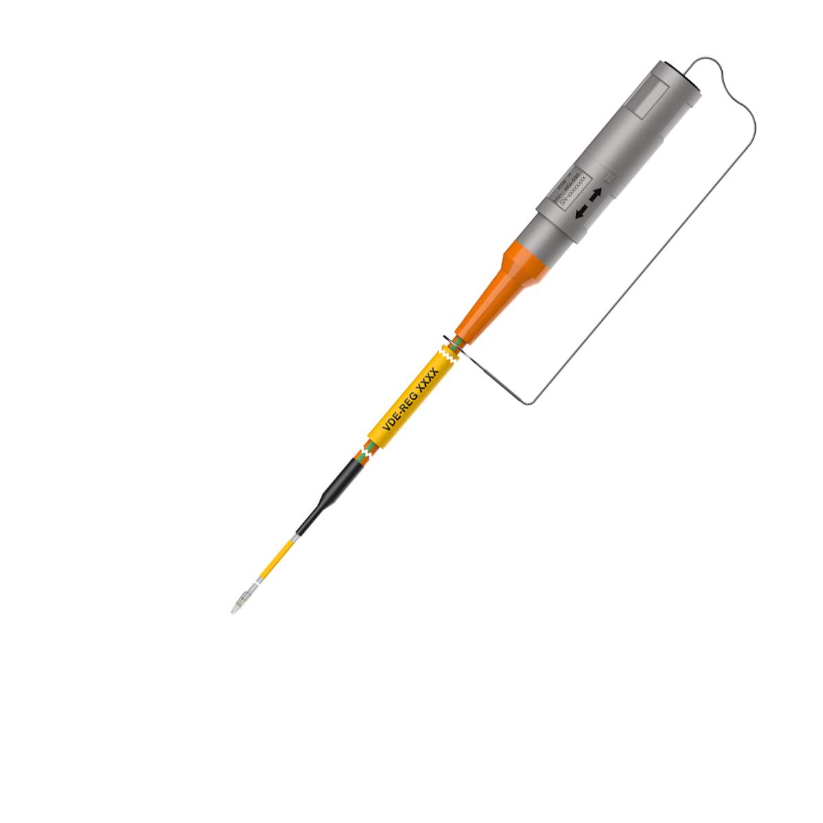 Thermocouple 1 x type K Ø 3,6